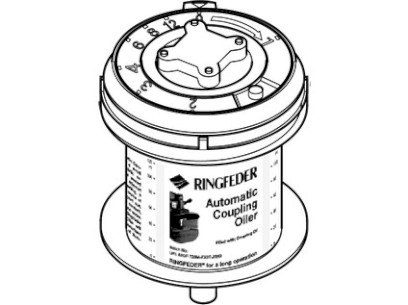 Zařízení pro automatické mazání závěsných zařízení - olejová kartuš 120ml