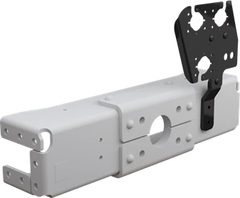 Držák zásuvek traverzy uchycení na pravé straně