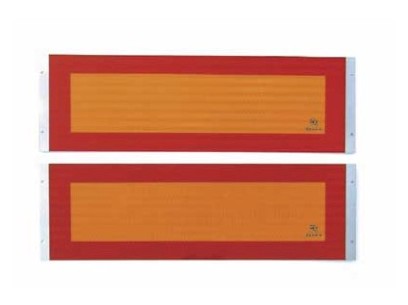 Tabule reflexní návěs 565x200mm Al-2mm EHK-OSN č. 70.01 - pár