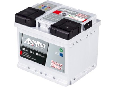 Autobaterie 12V  45Ah AUTOPART GALAXY SILVER 480A 207x175x175mm