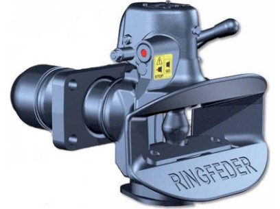 RINGFEDER 5050 -A- se senzorem čep 50mm příruba 160x100mm