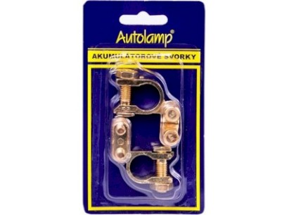 Akusvorka mosazná 2ks blistr