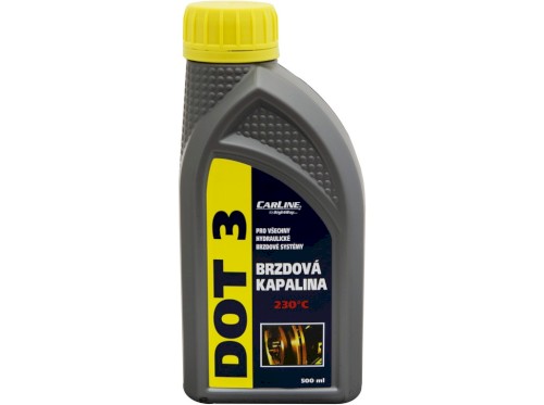 Kapalina brzdová DOT3 -  500ml