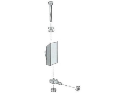 Klín kompletní ALUCAR TITAN 70 (Fe)