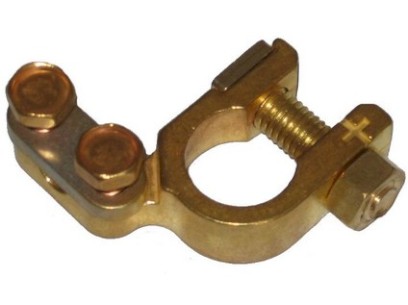 Svorka AKU mosazná plus