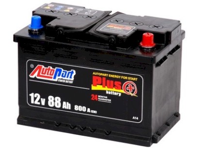 Autobaterie 12V 88AH AUTOPART GALAXY PLUS 800A 278X175X191mm